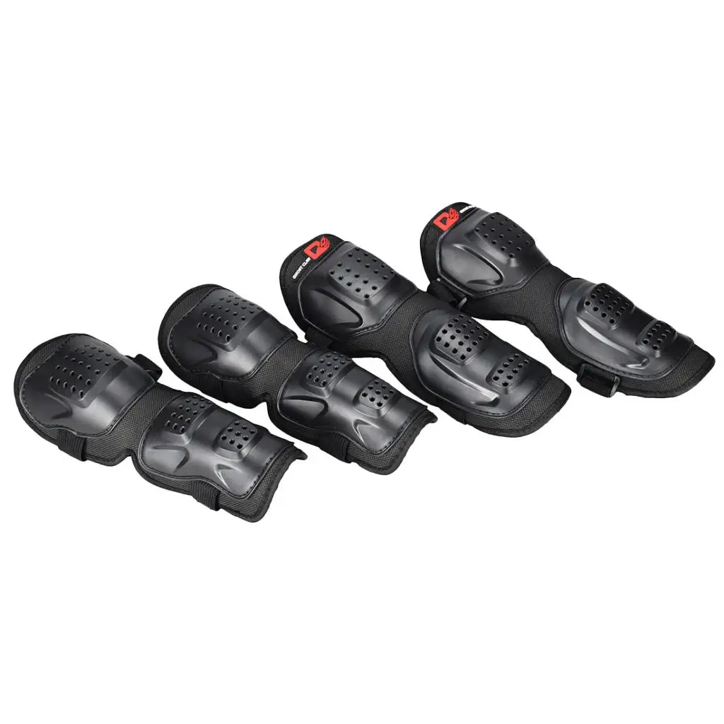 

4 шт./компл. наколенники и налокотники для верховой езды, защита для мотокросса