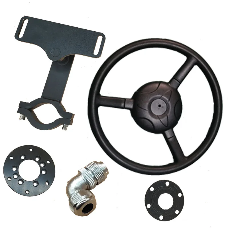 Tractor autonomous driving motor accessories, adapter motor flange aviation plug electric steering wheel steering motor special