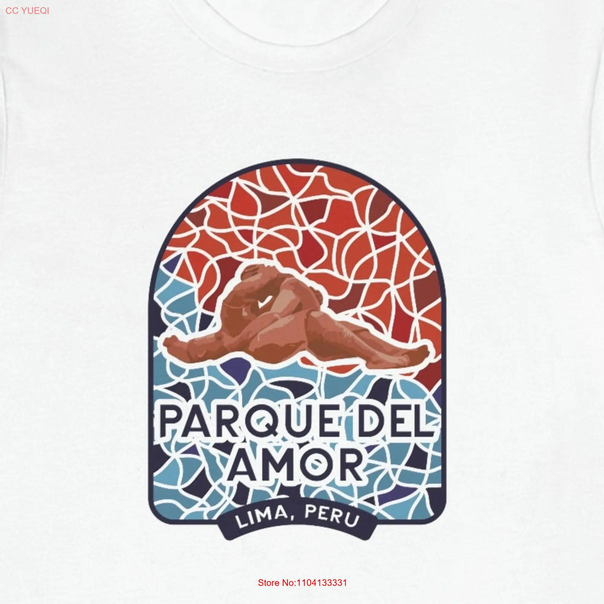 Parque del Amor Lima Peru T Shirt long or short sleeves