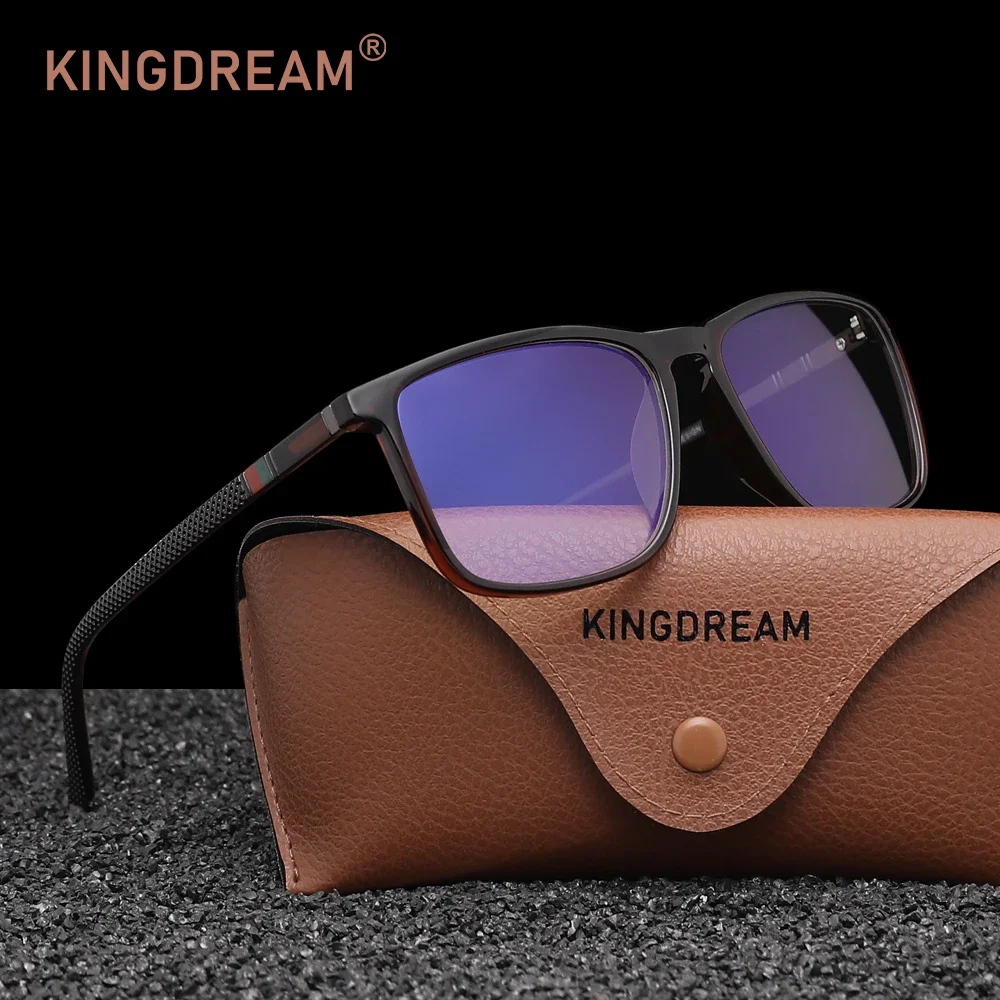 KINGDREAM Blaulicht-blockierende Brille für Männer und Frauen, keine Sehstärke, Arbeitsschutzbrille für Computer