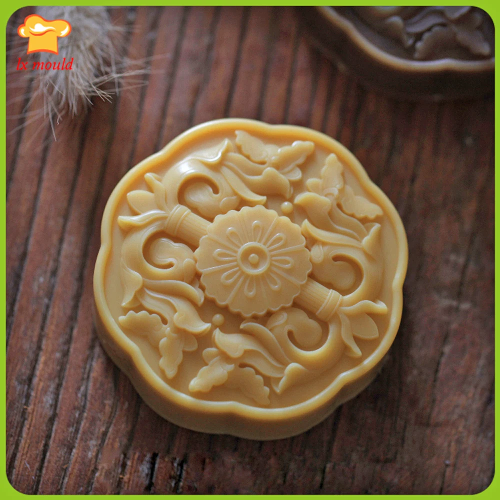 

Relief Baroque Silicone Molds FDA Food Grade Silicone Mould Wedding Candle Soap Cake Decorating Chocolate Mold
