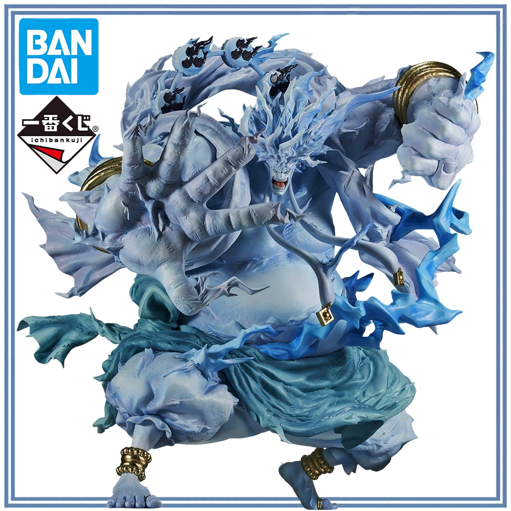

100%Original in Stock Bandai Spirits Ichiban Kuji Masterlise One Piece Eneru 200,000,000 Volt Raijin Anime Figure Model Toy Gift