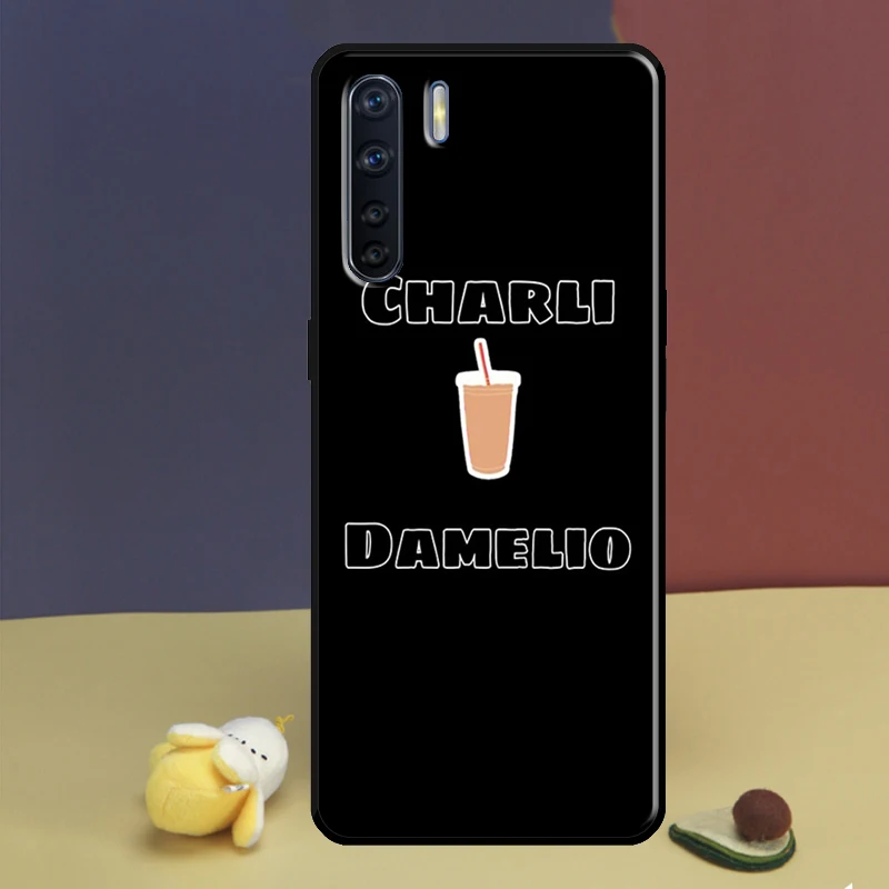 Charli Damelio Case For OPPO A78 A76 A96 A54 A74 A94 A5 A9 A31 A53 A15 A16 A17 A52 A72 A91 A93 A77 A57s