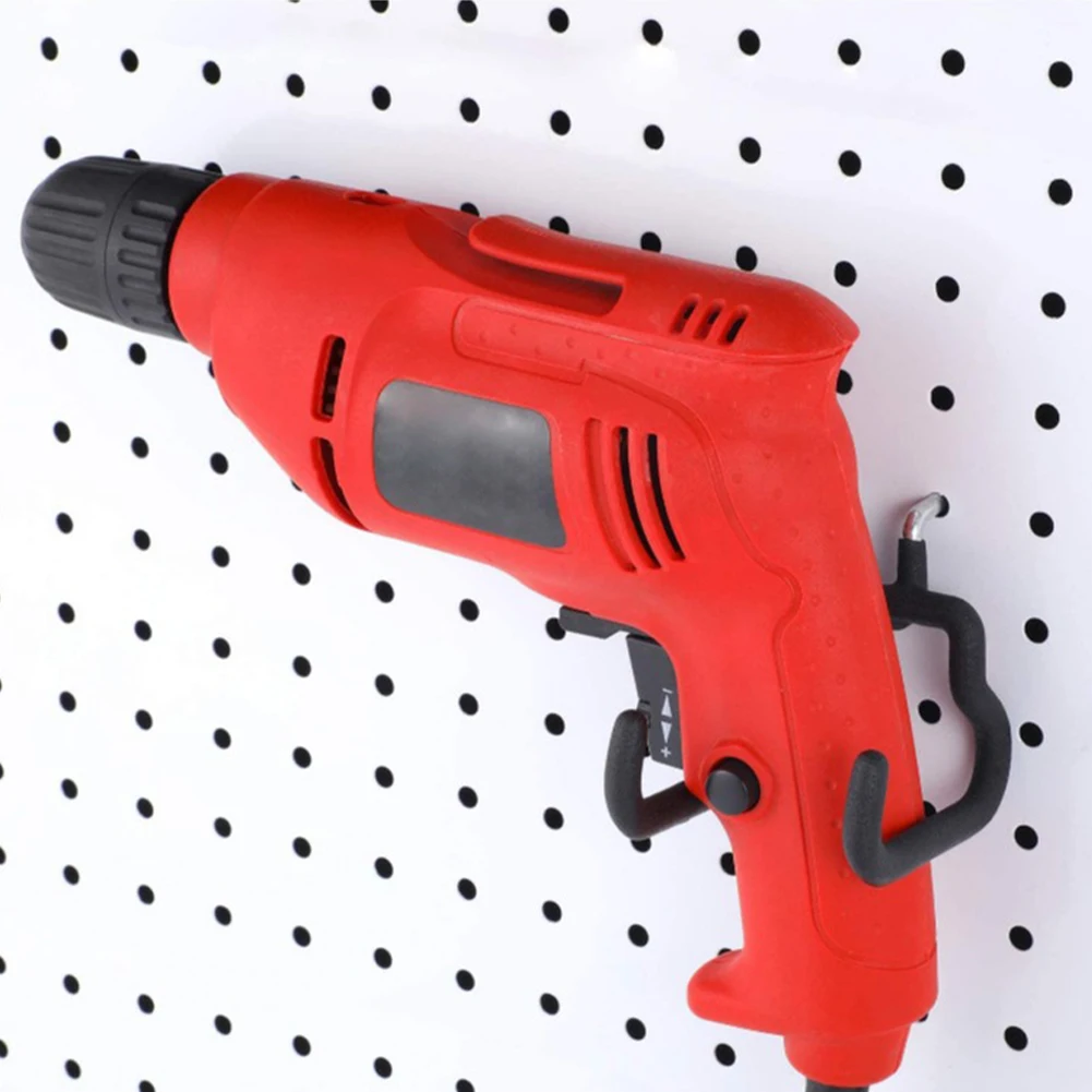Garage Workshop 2.8inch about Pegboard Hooks Pegboard Tool Holders Upturned Design Double Rod Design For Heavy Tools