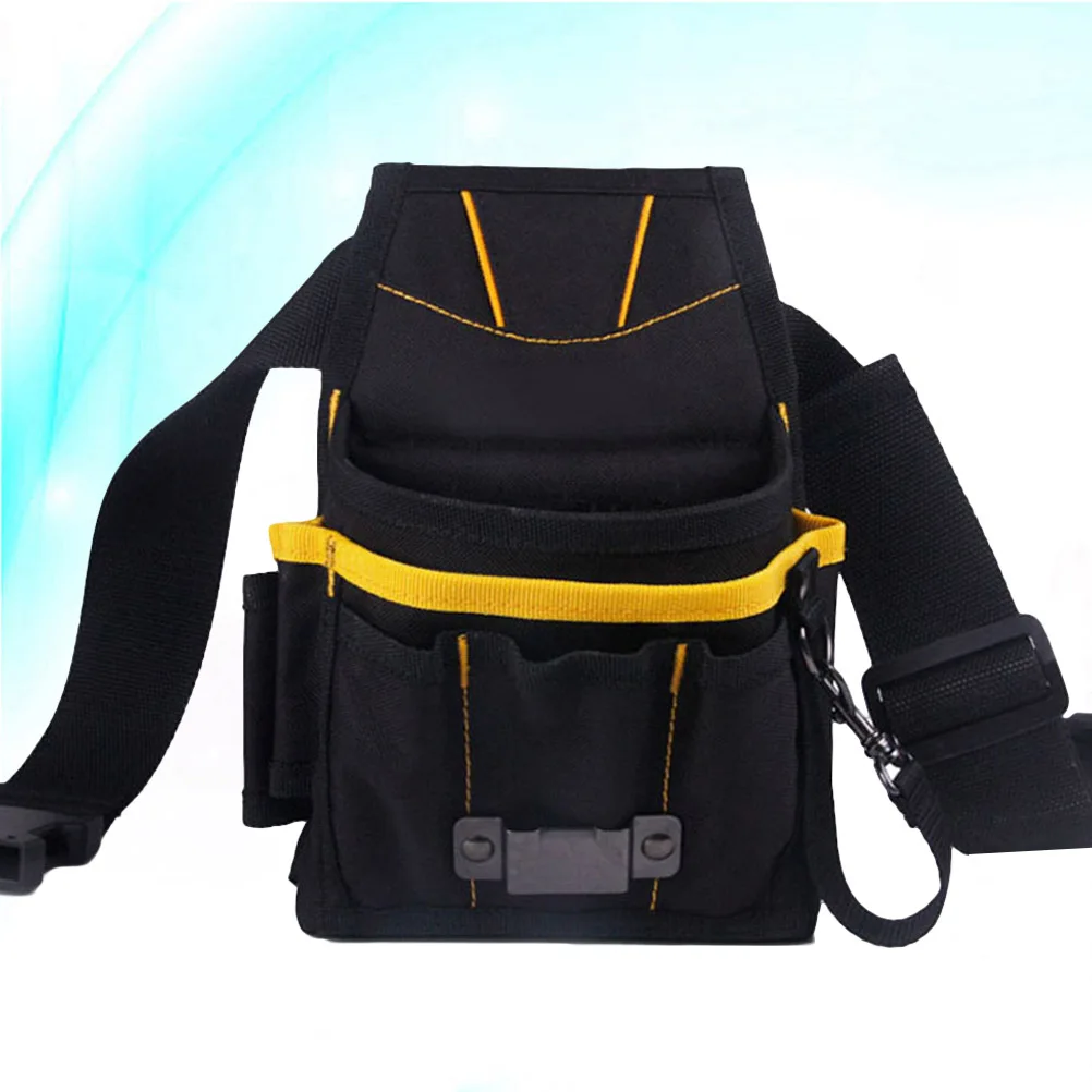 

1pc Waist Tool Bag Oxford Cloth Large Capacity Lightweight Multifunction Waist Pack For Worker Men Organizer Tool Pouch