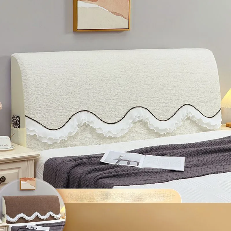 Universal Dustproof Bedhead Cover Printed Bedhead Protective Cover Wooden Bedhead Cover Home Full Package Bedhead Cover ZG884