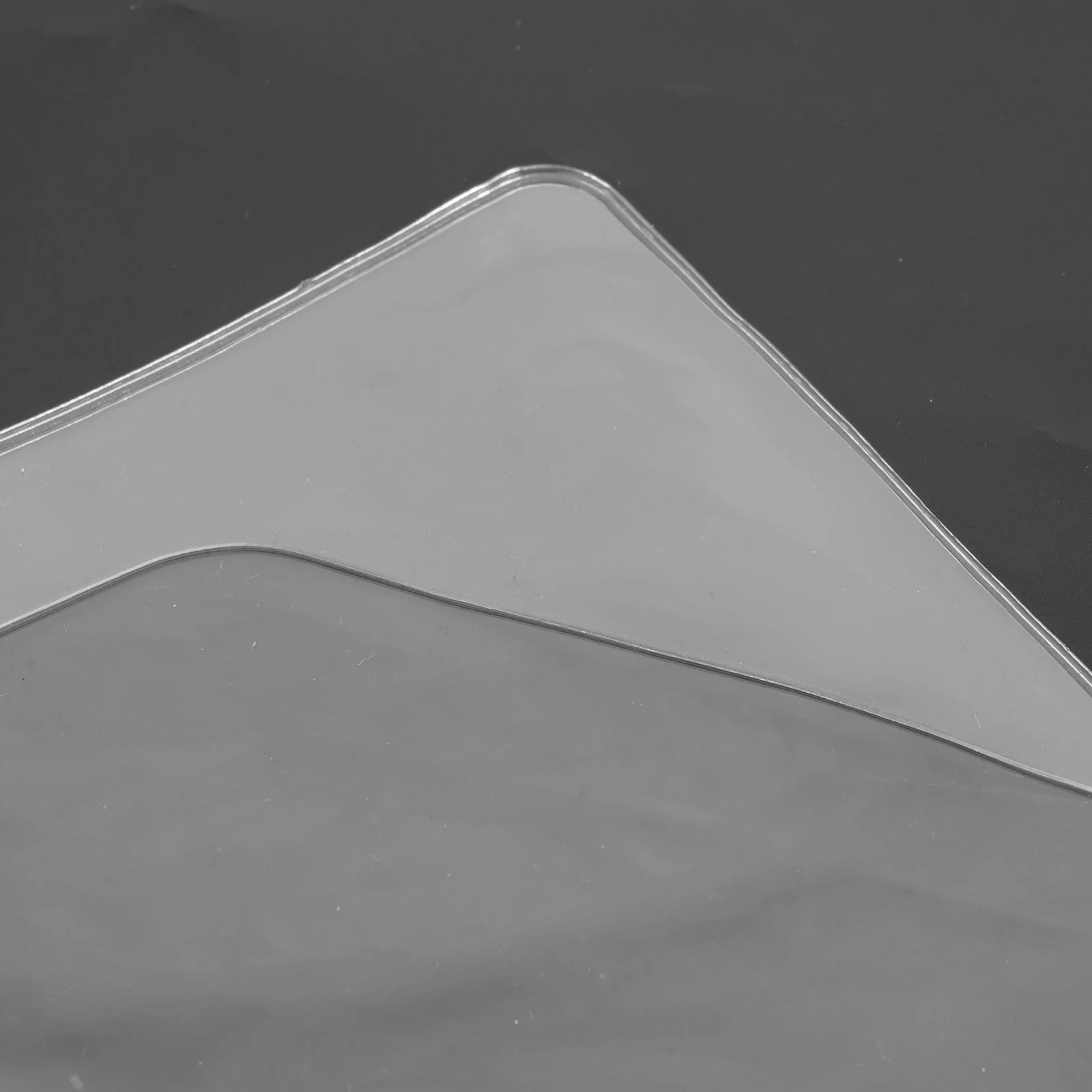 A5 Transparent PVC Book Cover Plastic Protective Sleeve for Scrapbook Students Textbook Work Planner Clear Film