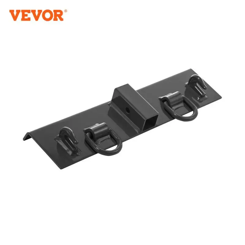 VEVOR 4700 Lbs Tractor Weld Hooks Compact Grab Hooks Heavy-Duty 1/4'' D Ring 1/2'' Work with Chains ＆ Robes for Bucket RV Truck