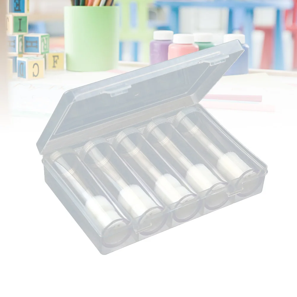Cápsulas de almacenamiento transparentes, soporte organizador de monedas de plástico protector para almacenar clasificar exhibir monedas a prueba de polvo, 6 uds.