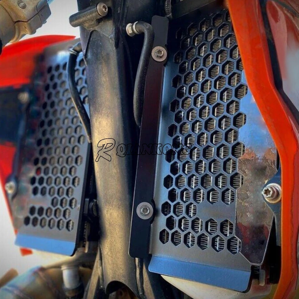 2024 2025 2026 Motorcycle Radiator Grille Guard Cover FOR EXC XC SX SXF XCW TPI 2T 4T 125 150 250 300 350 450 500 2019-2022 2023