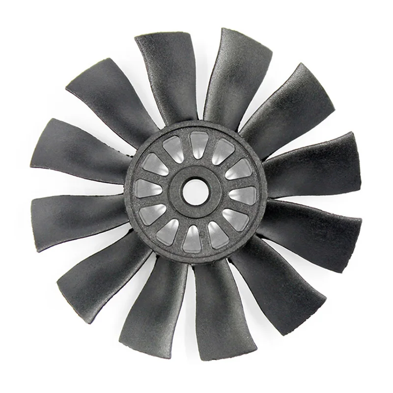 QX-MOTOR new 64mm 12Blades fan cw ccw for 64mm EDF ultirotor aircraft Fixed-wing Parts