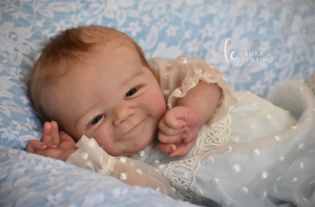 19インチ-エミー-リボーンドールキット-ソフトビニール製-ペイント済み-リアルなdiy手作り-ムネカ-ベベ-ドール製作おもちゃ