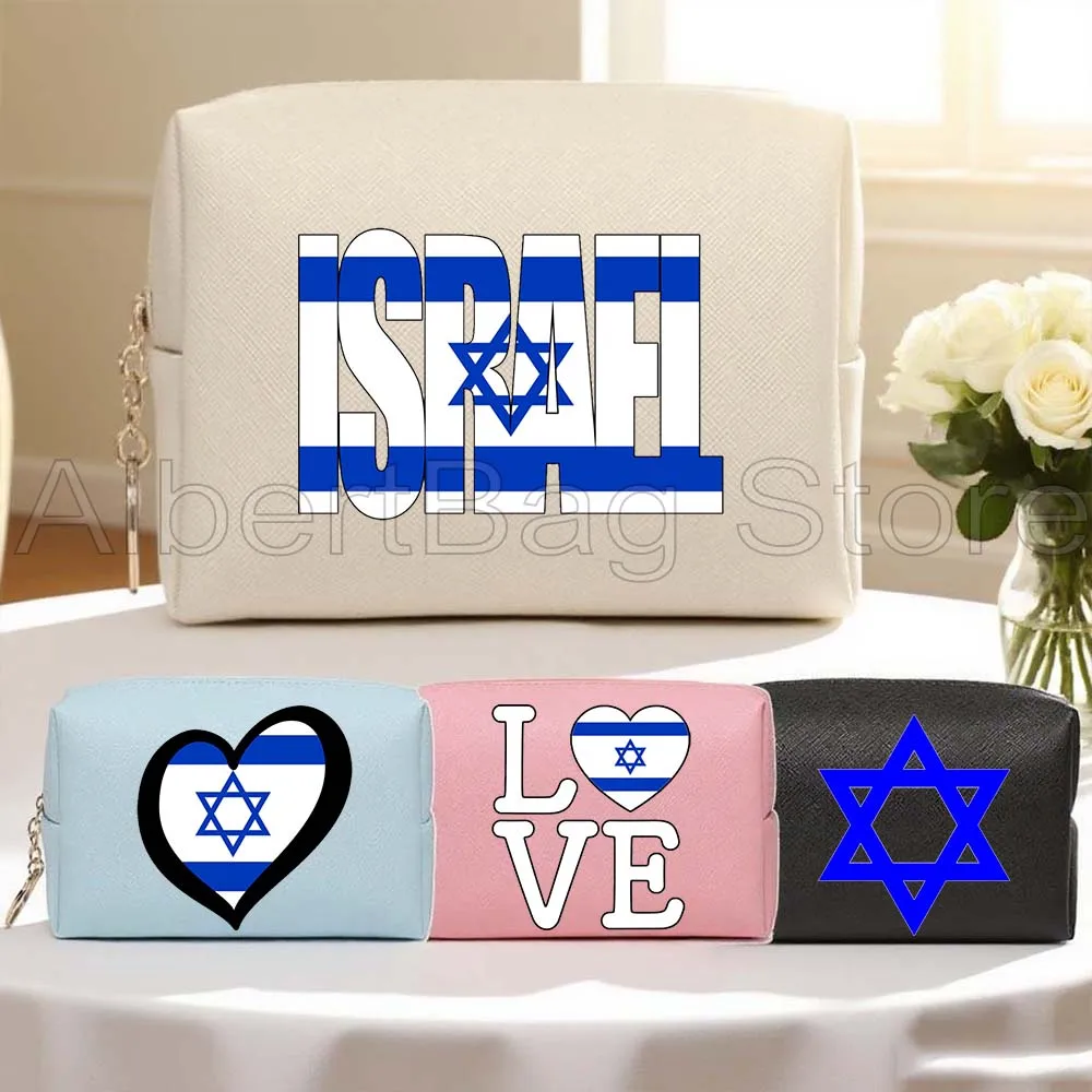 bandeira-arabe-israel-presente-judeus-simbolo-judaico-coracao-israel-plutonio-viagem-saco-de-cosmeticos-maquiagem-a-prova-dwaterproof-agua-organizador-de-higiene-pessoal-saco-de-armazenamento