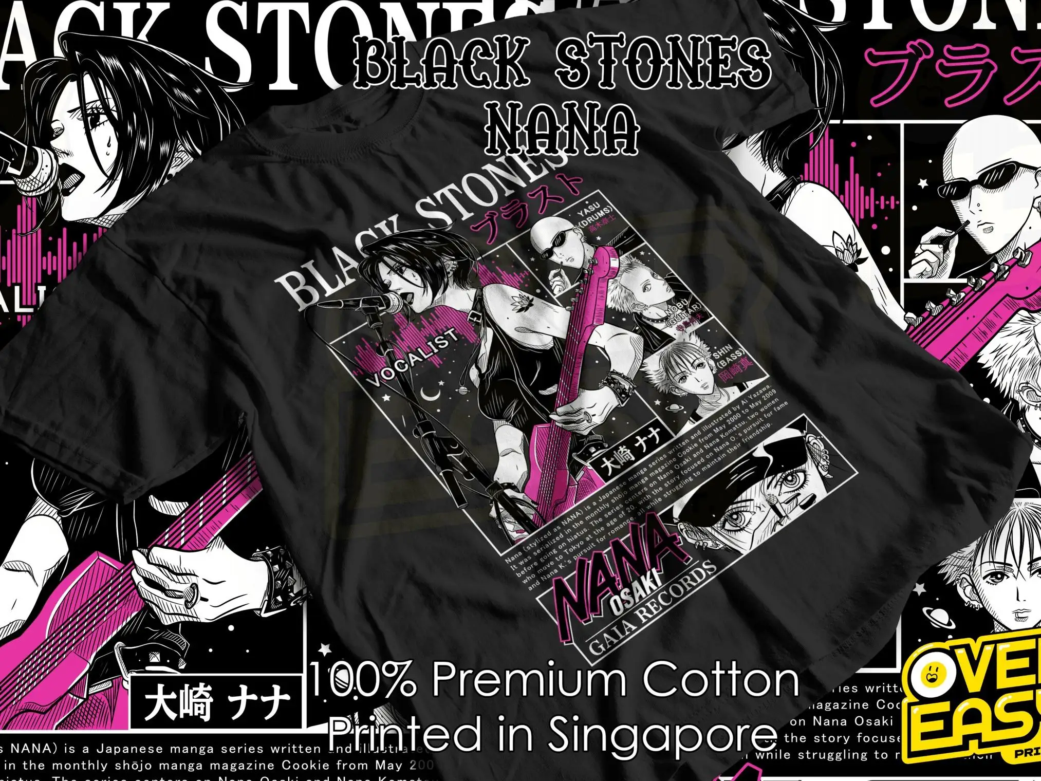 

Nana Black Stones FANART Anime T-Shirt