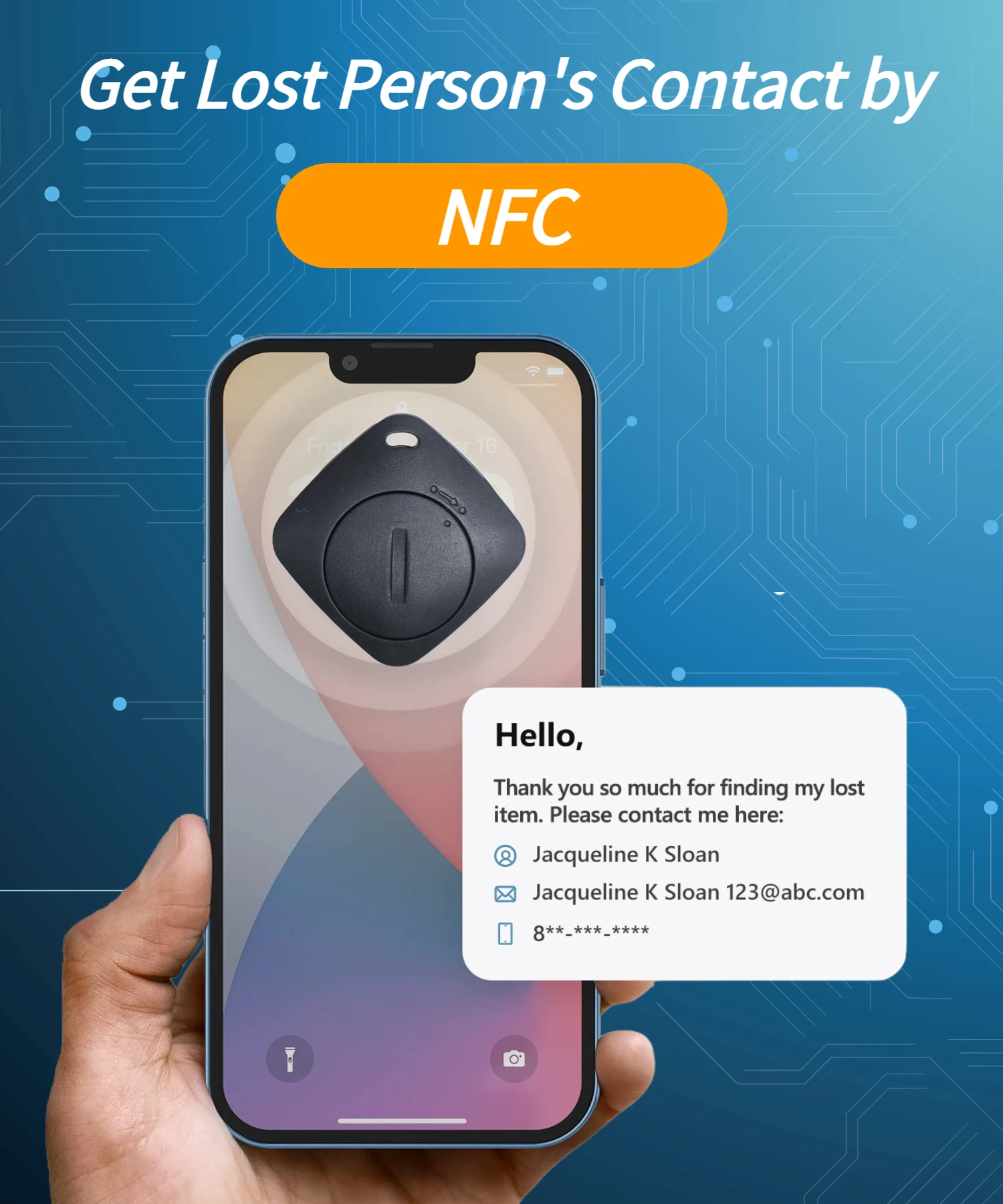 AiYaTo Bluetooth Key Finder funziona con Apple Find My Global Network Smart AirTag Tracker per IOS System Item Locator for Bags