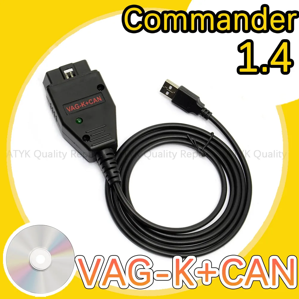 

VAG K+CAN Commander 1.4 obd2 scanner inspection tools vag k+can diagnostic pour voiture For VW For Seat For Skoda tuning auto