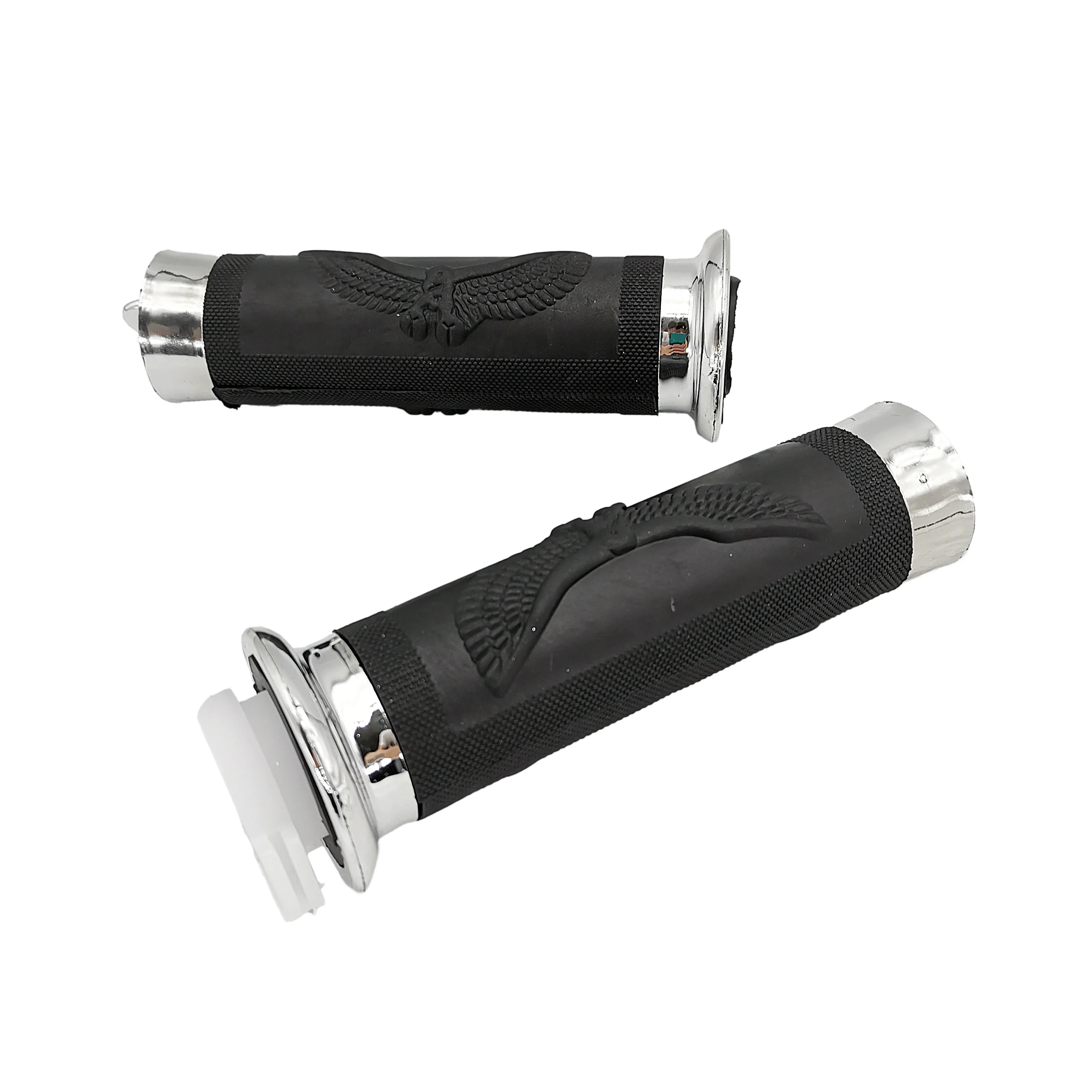 Motorcycle 22mm Handlebar Hand Grips For 49CC 60CC 66CC 80CC 2 stroke Engine Motorbike Motorized Bicycle Push Bike Accessories