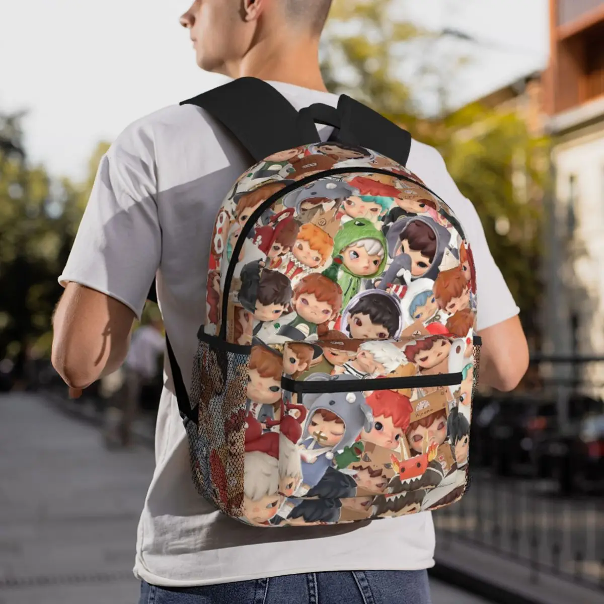 

Hirono Seeing Student Backpack School Bag Hiking Travel Daypack for Boys Girls Fashion Bookbag Shoulder Bags