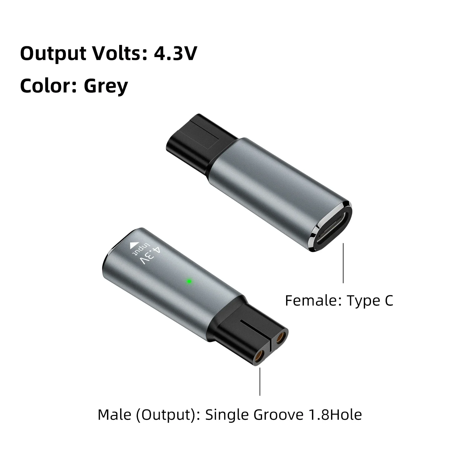 USB ​   نوع C PD إلى تيار مستمر 4.3 فولت 5 فولت 8 فولت 15 فولت محول الطاقة محول لشركة فيليبس ماكينة حلاقة الحلاقة مقص الشعر الكهربائية شحن سريع الاتصال