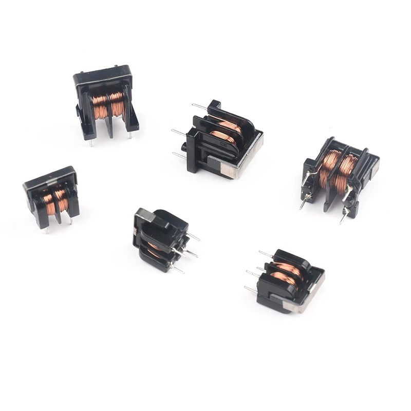 10pcs Common mode inductive filter UU uf 9.8 10.5 5/10MH 20/30/40/50MH 7 * 8 10 * 13