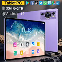 New 2025   P60PRO Tablets 10.1 inch Global Version HD Tab Android 14 22GB+2TB Tablet 20000mAh 5G Dual SIM WiFi GPS Tablet PC