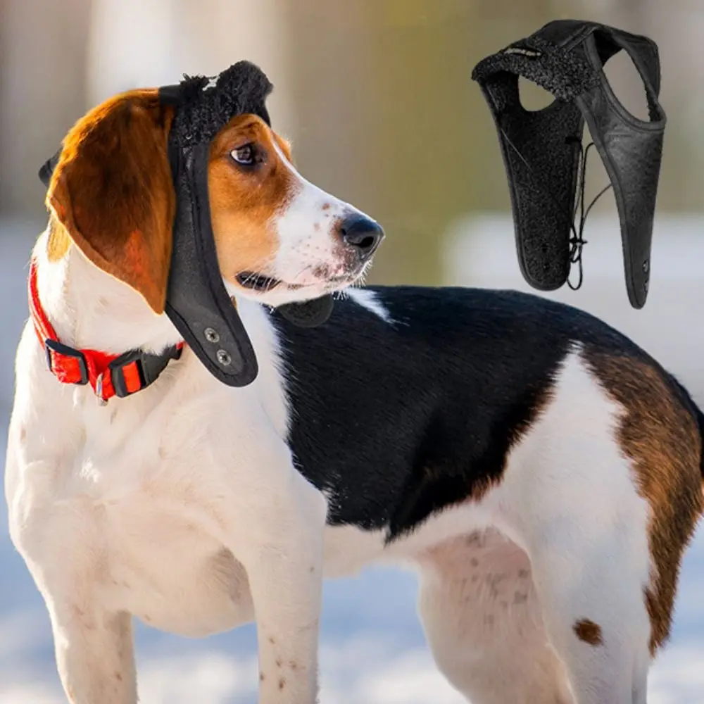 النمط الأوروبي الكلب الطيار قبعة يندبروف الشتاء الدافئ جرو قبعة قابل للتعديل مع الأذن اللوحات الحيوانات الأليفة بولي PU قبعة الطيران للحزب تأثيري