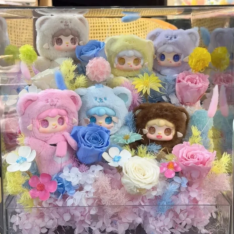 

Original Yooki V4 Bite Bear Series Toy Blind Box Doll Cute Girl Gift Cartoon Anime Bag Keychain Desktop Ornament Mysterious Box