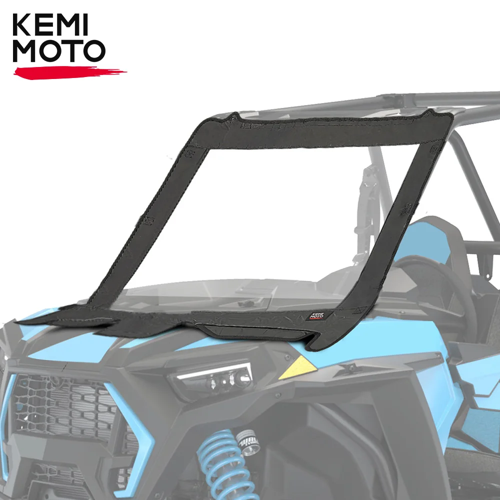 

KEMIMOTO UTV Upgraded Clear PVC Front Soft Window Windshield Compatible with Polaris RZR XP 1000, XP4 XP 4 1000 2019-2023