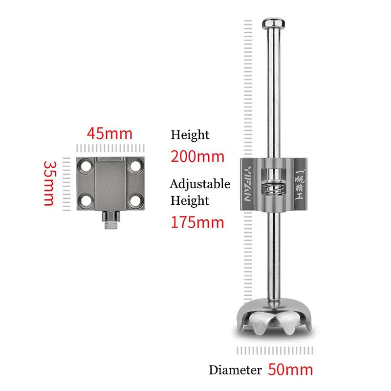 Fishing Box Lifting Feet, Detachable Stainless Steel Fishing Box Legs, Accessories, Telescopic, Thickened, Elongated Fishing Box