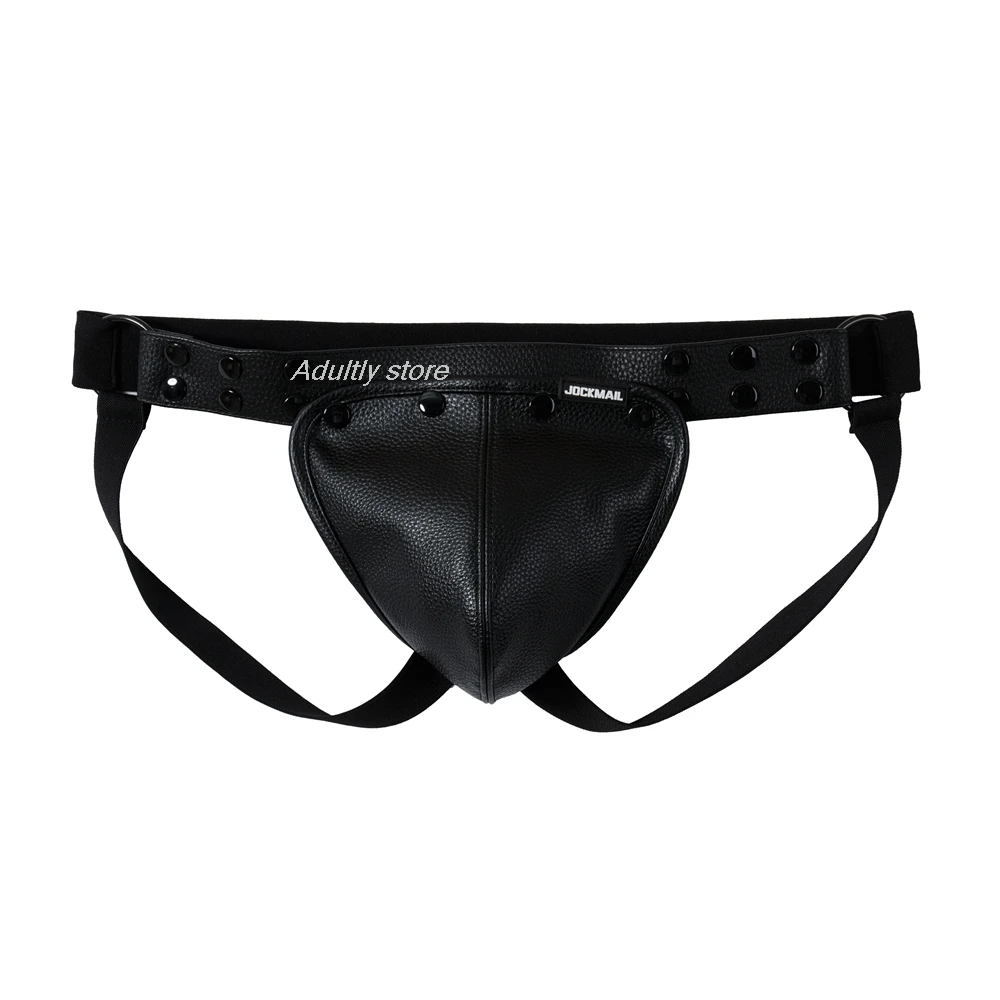 

Adult Sexy Wear Men Harness Bodysuit Jockstrap Adjustable Comfort and Size Underwear Jock with Removable Codpiece 'Big Bulge'