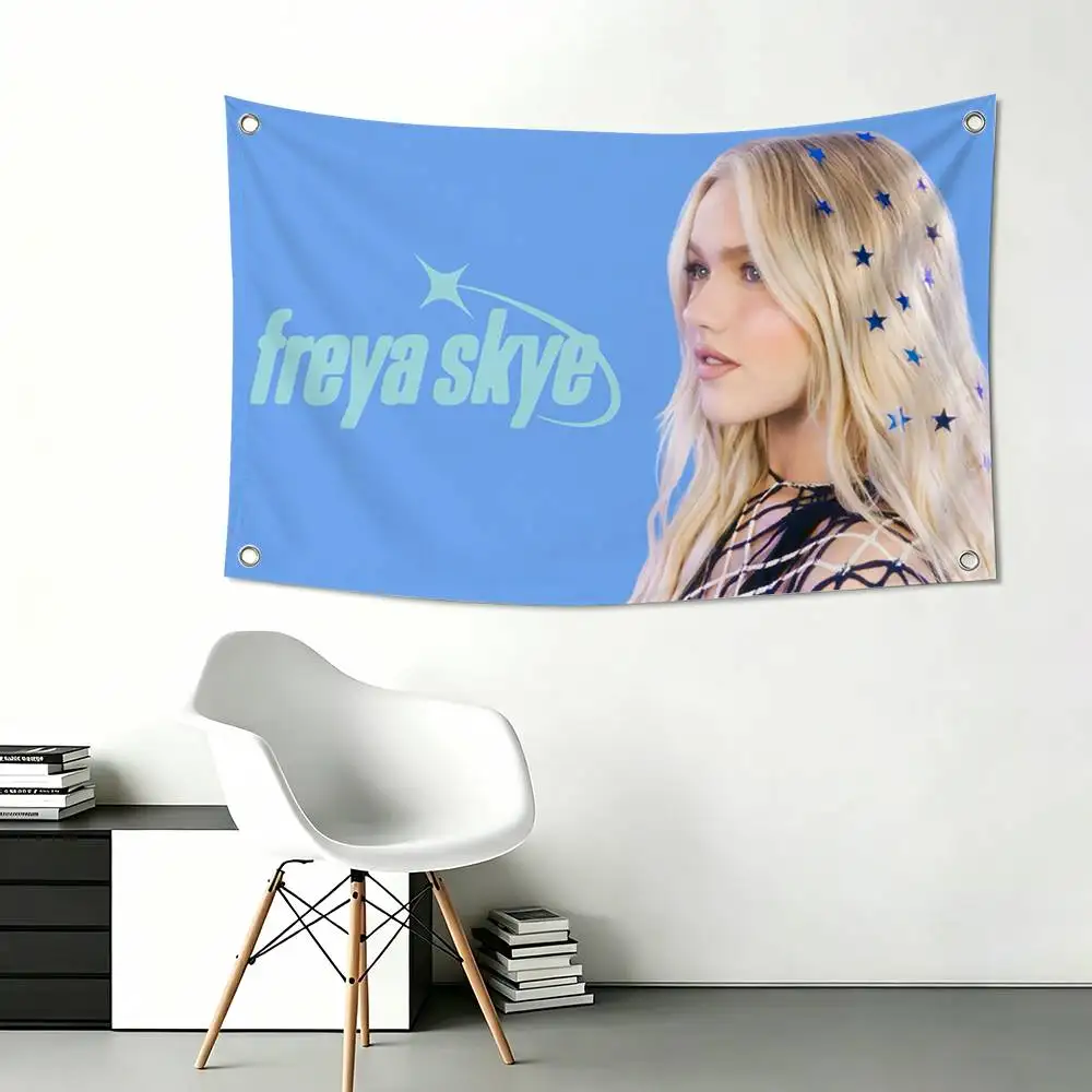Ethereal F-Freya S-Skye Flags Wall Hanging Tapestry Outdoor Garage Room Decorative flag Background Blanket