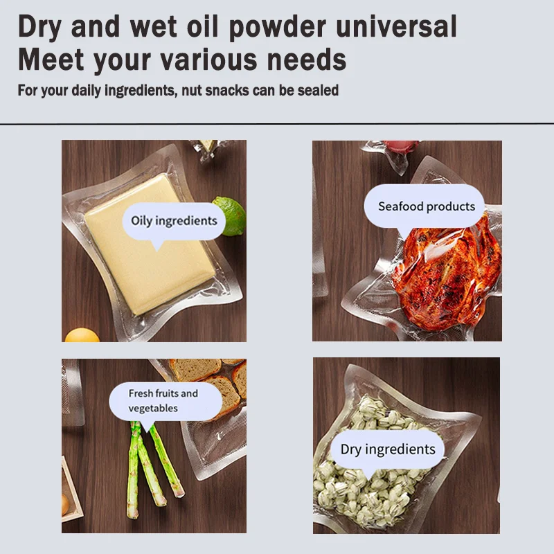 음식 보관용 자동 진공 포장기 플라스틱 실란트 사용 휴대용 확장형 밀봉 멀티팩 빠른 음식 보존