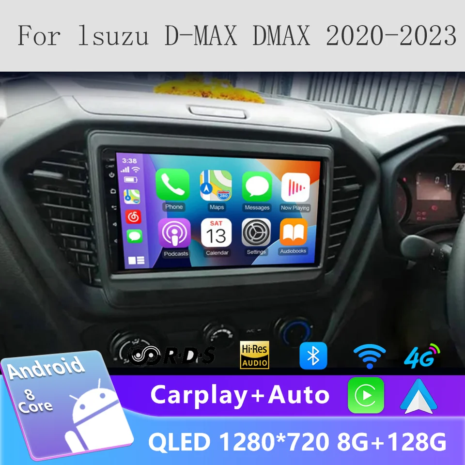 Isuzu D-Max 2020-2023 Android 14 Car Radio 9 Touch Screen