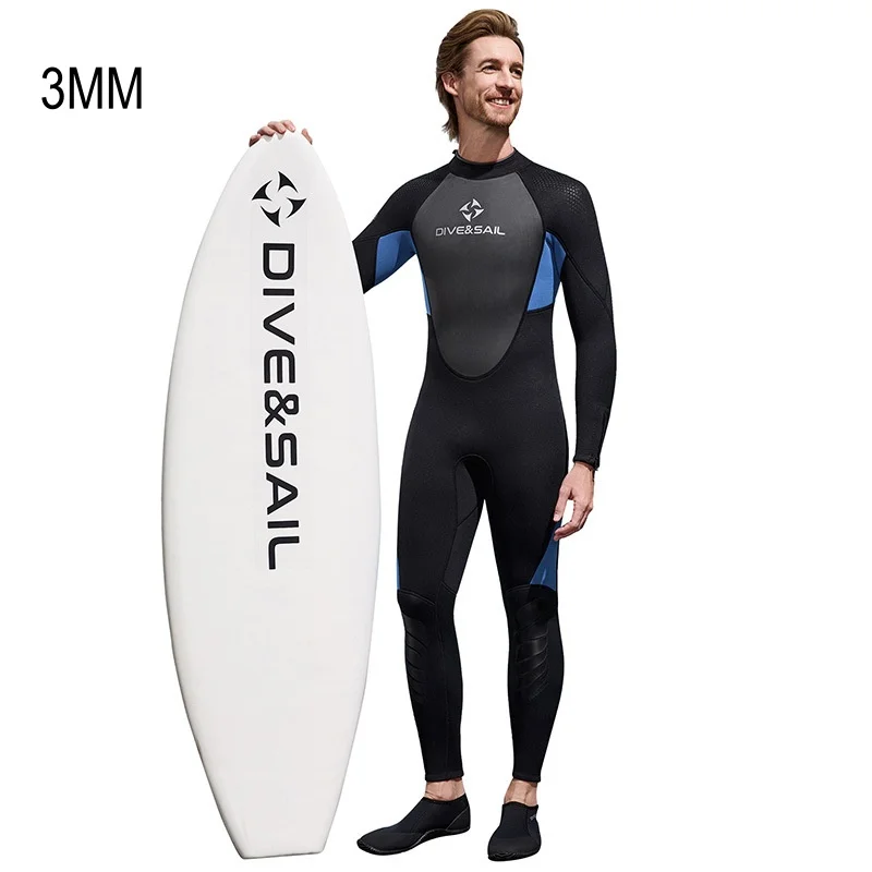 

3MM Men Neoprene Keep Warm UnderWater Hunting Spearfishing Kayaking Swim WetSuit Scuba Full Body Snorkeling Sports Diving Suit