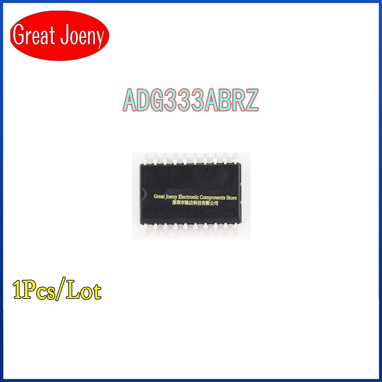 100% New Original ADG333A ADG333ABRZ ADG333ABR IC Chipset SOP-20 Chipset Bulk Best Price