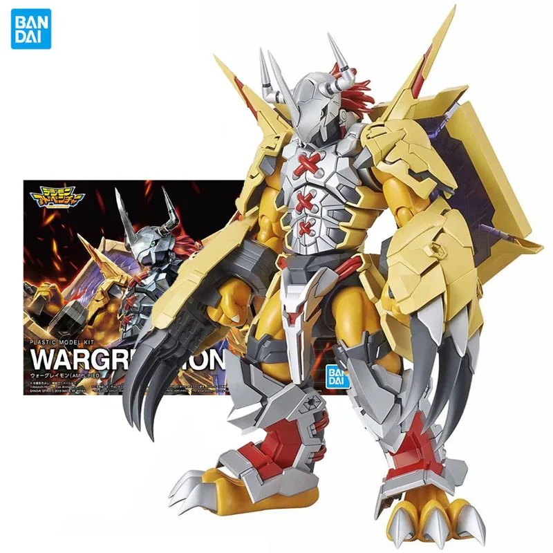 

Bandai Genuine Digimon Adventure Model Garage Kit Figure-rise Series Amplified War Greymon Collection Assembly Anime Model