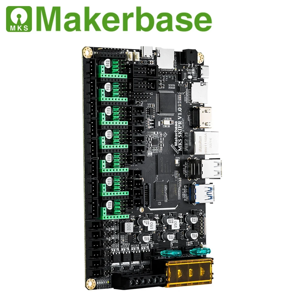 Imagem -02 - Makerbase-placa de Impressora 3d Mks Skipr 64bits Quad-core Soc Klipper e 3.5 5.0 Tela para Voron vs Raspberry pi Board