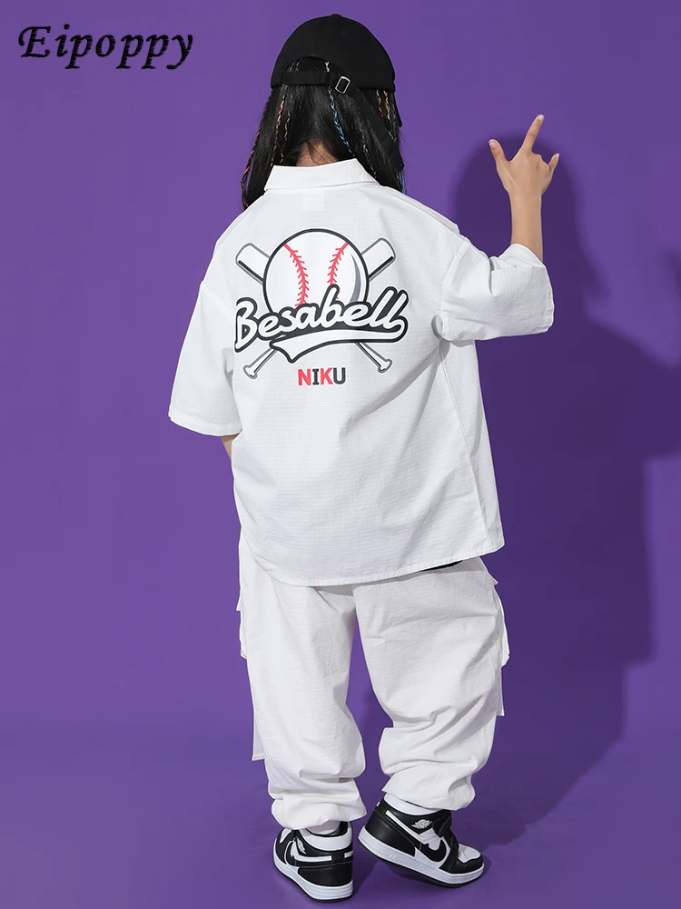 子供のヒップホップファッション服、美しいボリのスーツ、夏の服、パフォーマンスブランド