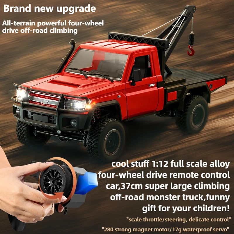 

Игрушечный автомобиль Kawaii, забавный подарок-1:12, полномасштабные 4WD радиоуправляемые автомобили, альпинистский внедорожный радиоуправляемый грузовик, автомобиль с дистанционным управлением, грузовик-монстр, игрушки для детей
