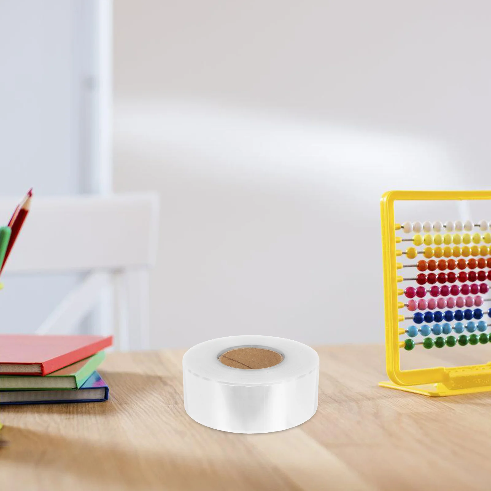 

Label Protective Film Stickers Transparent Book Protectors Barcode Seals Clear Labels Strong Adhesion Easy Application Versatile