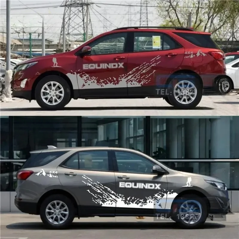 

Car Vinyl Sticker body modification customized sporty off-road custom sports decal FOR Chevrolet Equinox
