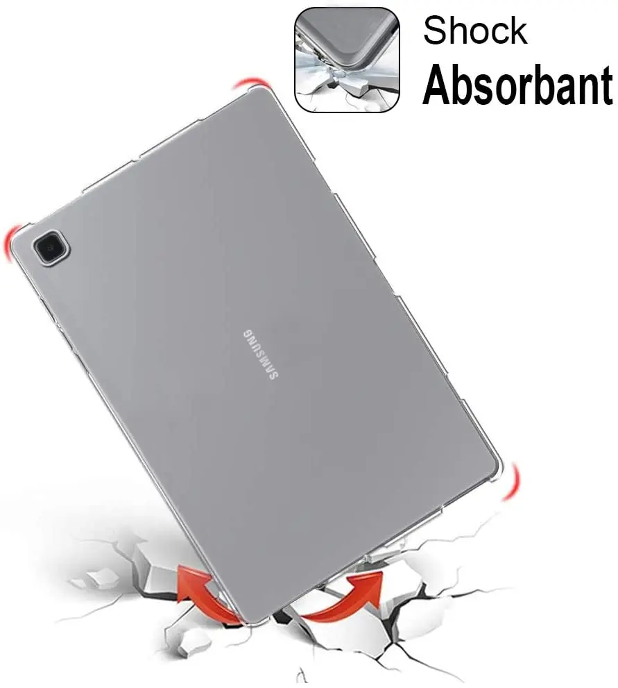 Coque antichoc transparente en TPU pour iPad, étui pour tablette, 9e, 8e, 7e, 10.2 pouces, 10e génération, 10.9 pouces, Air 2 Mini