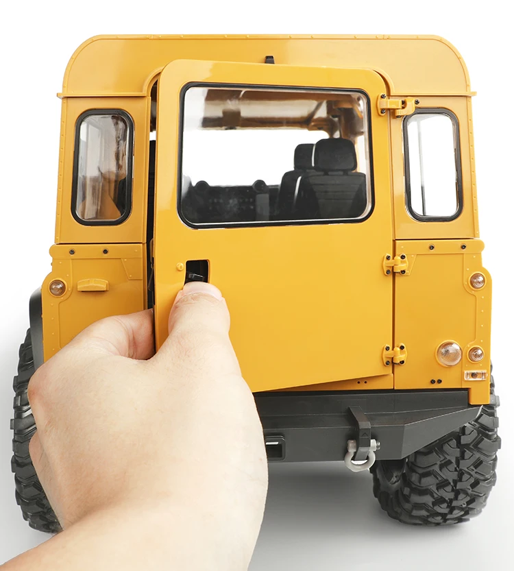 324mm Wheelbase Car Shell Fender Roof Rack for 1/10 RC Crawler Car Traxxas TRX4 Defender Camel Cup RD110 Wago Upgrade Parts
