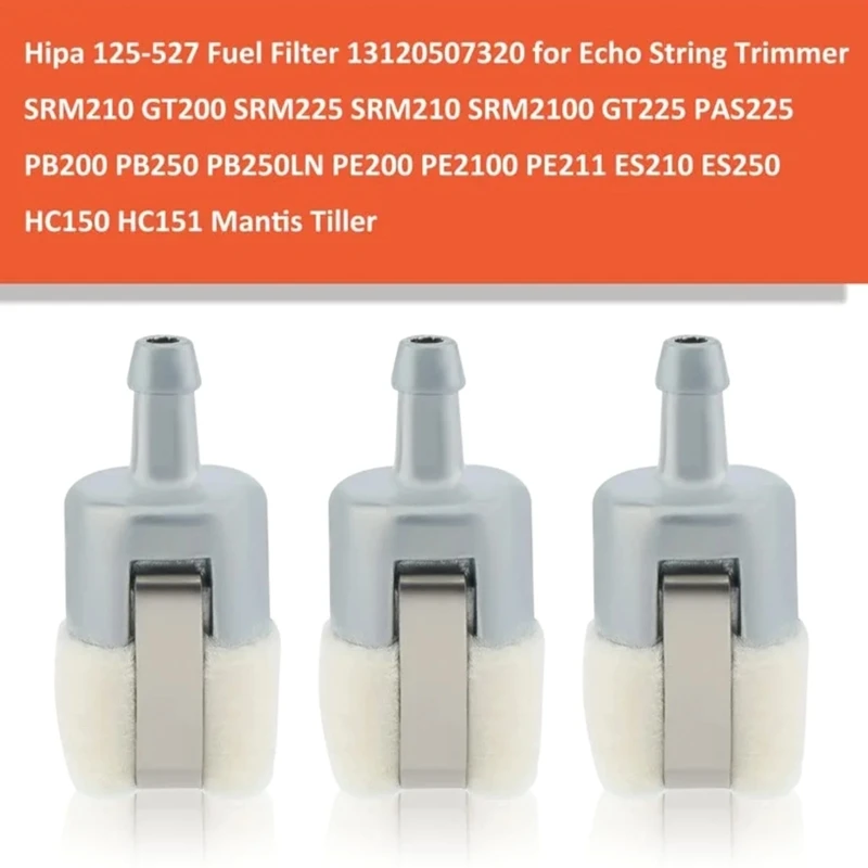 3Pcs Chain Filter Chainsaw Cutting Oil Filter