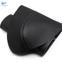 Cuero de microfibra para Honda Ridgeline 2009 2010 2011 2012 2013 2014 accesorios de coche manija de reposabrazos de puerta cubierta de Panel embellecedor