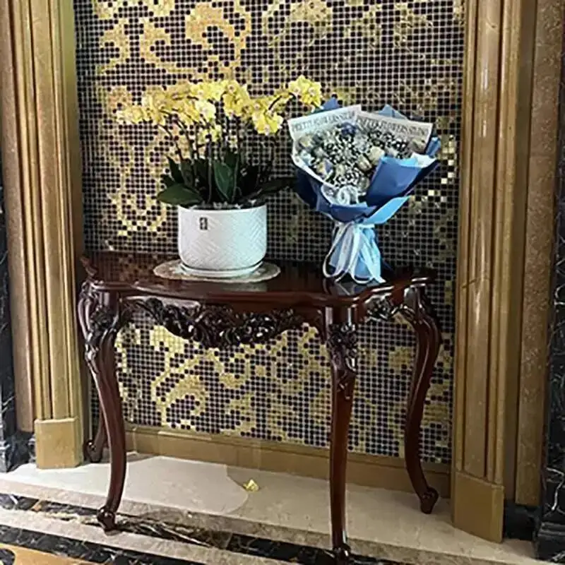 American Vintage Console Tables Mid Century Luxury Roman Provincial Console Tables Design Glamour Console Meuble Furniture image 6