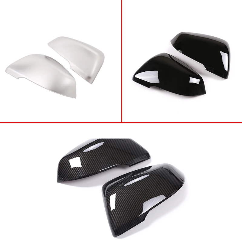 For BMW 1 2 Series F40 F45 F46 Gran Active Tourer ABS RearView Mirror Cover Trim for BMW X1 X2 2016-2022 F47 F48 Car Accessories