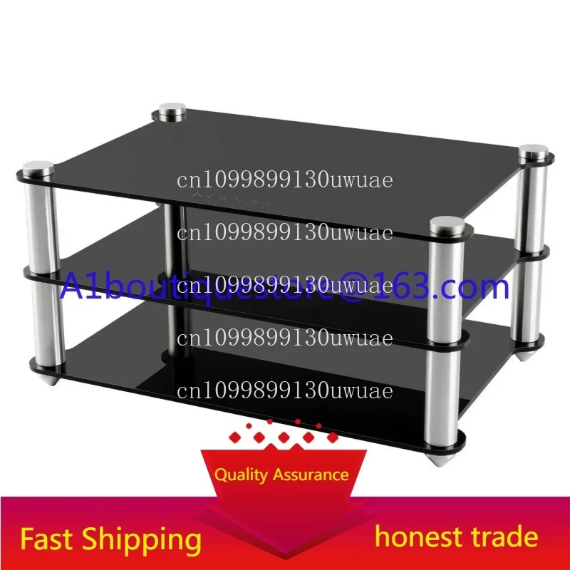 

3-Layer Acrylic Aluminum Frame DAC Headphone Amplifier Desktop Double Metal