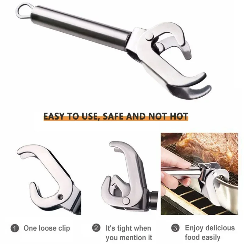 Bowl Clamp Pot Gripper Clip Pan Plate Dish Tongs Bowl Holder Kitchen Helper Anti-scald Insulation Handle Kitchen Accessories