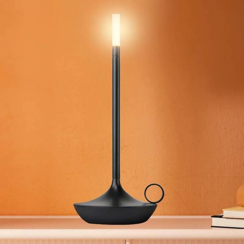 

Luxury Style Decorative Lamp Atmosphere Desk Light for Bedroom Bedside USB Portable Wireless Charging Warm Light Night Light
